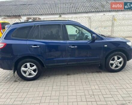 Синий Хендай Санта Фе, объемом двигателя 2.2 л и пробегом 285 тыс. км за 5100 $, фото 3 на Automoto.ua