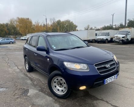 Синий Хендай Санта Фе, объемом двигателя 2.2 л и пробегом 298 тыс. км за 5300 $, фото 1 на Automoto.ua