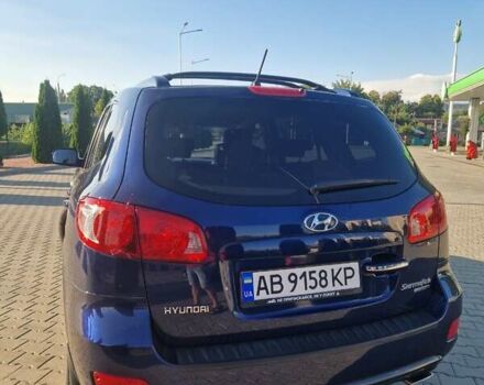 Синий Хендай Санта Фе, объемом двигателя 2.19 л и пробегом 245 тыс. км за 9400 $, фото 1 на Automoto.ua