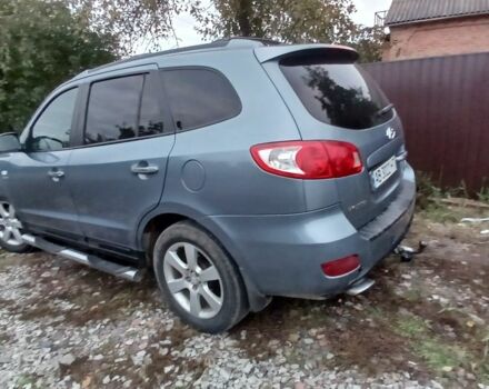 Синий Хендай Санта Фе, объемом двигателя 2.2 л и пробегом 260 тыс. км за 8200 $, фото 17 на Automoto.ua