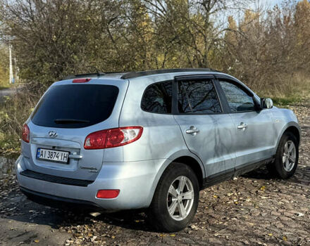 Синий Хендай Санта Фе, объемом двигателя 2.66 л и пробегом 230 тыс. км за 7900 $, фото 2 на Automoto.ua