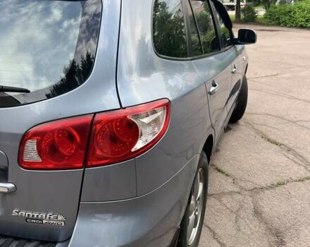 Синий Хендай Санта Фе, объемом двигателя 2.2 л и пробегом 223 тыс. км за 10500 $, фото 12 на Automoto.ua