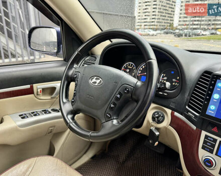 Синий Хендай Санта Фе, объемом двигателя 2.7 л и пробегом 289 тыс. км за 7700 $, фото 16 на Automoto.ua