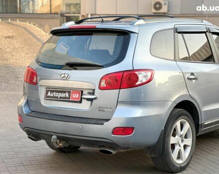 Синий Хендай Санта Фе, объемом двигателя 2.2 л и пробегом 280 тыс. км за 8490 $, фото 5 на Automoto.ua