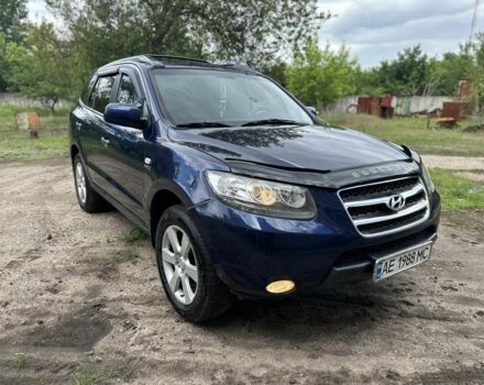 Синий Хендай Санта Фе, объемом двигателя 2.7 л и пробегом 230 тыс. км за 8999 $, фото 1 на Automoto.ua