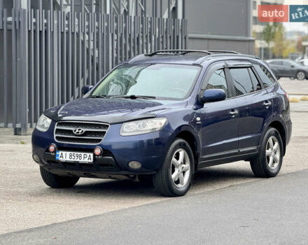 Синий Хендай Санта Фе, объемом двигателя 2.7 л и пробегом 289 тыс. км за 7700 $, фото 11 на Automoto.ua