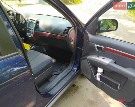 Синий Хендай Санта Фе, объемом двигателя 2.66 л и пробегом 340 тыс. км за 8500 $, фото 3 на Automoto.ua