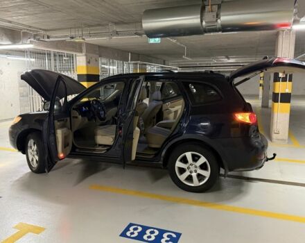 Синий Хендай Санта Фе, объемом двигателя 2.2 л и пробегом 271 тыс. км за 5000 $, фото 2 на Automoto.ua