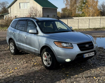 Синий Хендай Санта Фе, объемом двигателя 2.66 л и пробегом 230 тыс. км за 7900 $, фото 4 на Automoto.ua