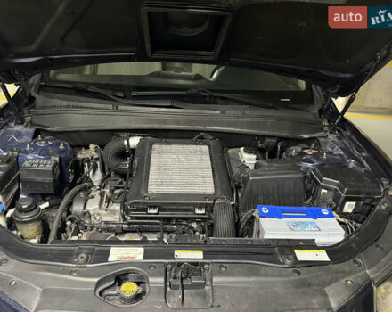 Синий Хендай Санта Фе, объемом двигателя 2.2 л и пробегом 257 тыс. км за 5000 $, фото 4 на Automoto.ua