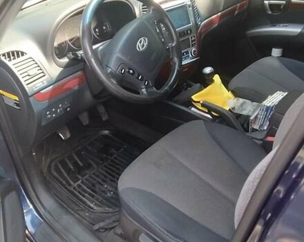 Синий Хендай Санта Фе, объемом двигателя 2.66 л и пробегом 340 тыс. км за 8500 $, фото 5 на Automoto.ua