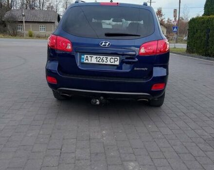 Синий Хендай Санта Фе, объемом двигателя 2.19 л и пробегом 253 тыс. км за 8350 $, фото 8 на Automoto.ua