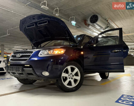 Синий Хендай Санта Фе, объемом двигателя 2.2 л и пробегом 257 тыс. км за 5000 $, фото 1 на Automoto.ua