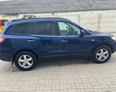 Синий Хендай Санта Фе, объемом двигателя 2.2 л и пробегом 285 тыс. км за 5150 $, фото 1 на Automoto.ua