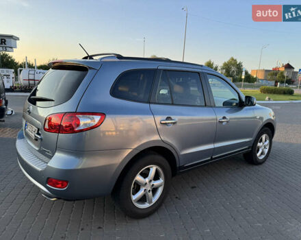 Синий Хендай Санта Фе, объемом двигателя 2.2 л и пробегом 218 тыс. км за 8750 $, фото 3 на Automoto.ua