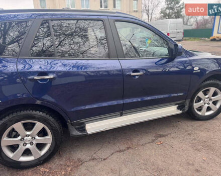 Синий Хендай Санта Фе, объемом двигателя 2.19 л и пробегом 210 тыс. км за 10300 $, фото 5 на Automoto.ua
