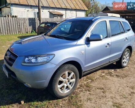 Синий Хендай Санта Фе, объемом двигателя 2.2 л и пробегом 246 тыс. км за 8250 $, фото 3 на Automoto.ua