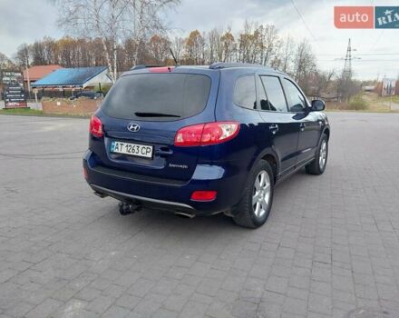 Синий Хендай Санта Фе, объемом двигателя 2.19 л и пробегом 253 тыс. км за 8350 $, фото 9 на Automoto.ua