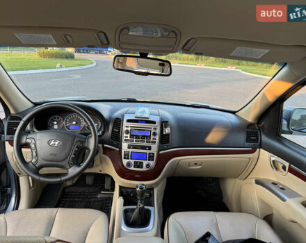 Синий Хендай Санта Фе, объемом двигателя 2.2 л и пробегом 218 тыс. км за 8750 $, фото 6 на Automoto.ua