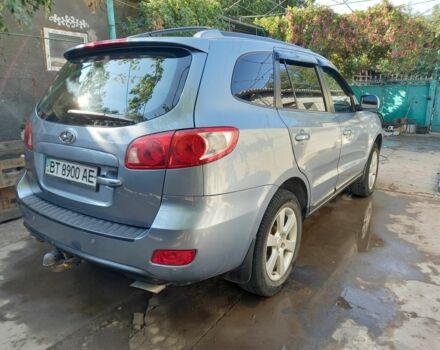 Синий Хендай Санта Фе, объемом двигателя 2.2 л и пробегом 270 тыс. км за 8200 $, фото 2 на Automoto.ua