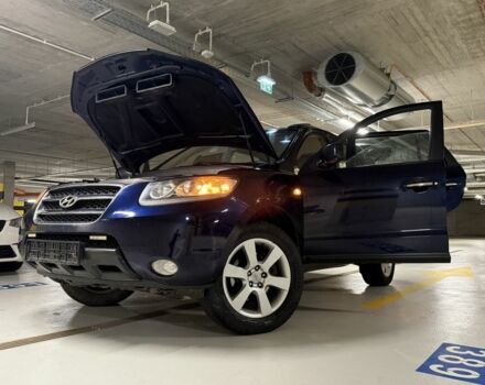 Синий Хендай Санта Фе, объемом двигателя 2.2 л и пробегом 271 тыс. км за 5000 $, фото 3 на Automoto.ua