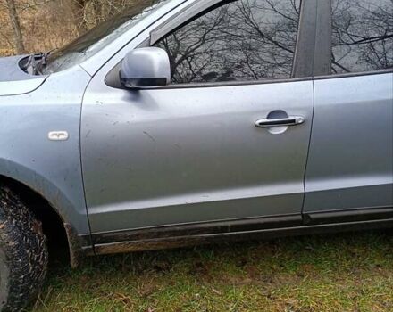 Синий Хендай Санта Фе, объемом двигателя 2.19 л и пробегом 200 тыс. км за 9000 $, фото 2 на Automoto.ua