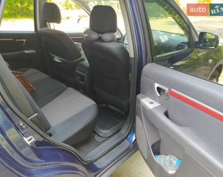 Синий Хендай Санта Фе, объемом двигателя 2.66 л и пробегом 340 тыс. км за 8500 $, фото 4 на Automoto.ua