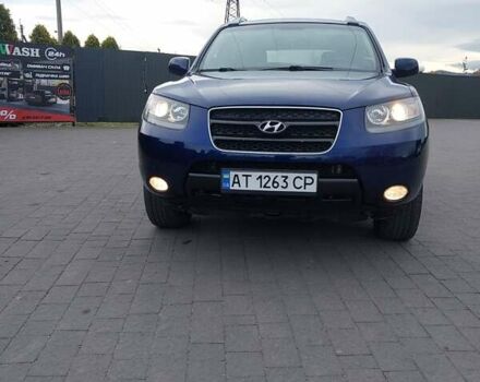 Синий Хендай Санта Фе, объемом двигателя 2.19 л и пробегом 253 тыс. км за 8350 $, фото 3 на Automoto.ua