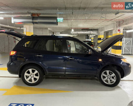 Синий Хендай Санта Фе, объемом двигателя 2.2 л и пробегом 257 тыс. км за 5000 $, фото 2 на Automoto.ua