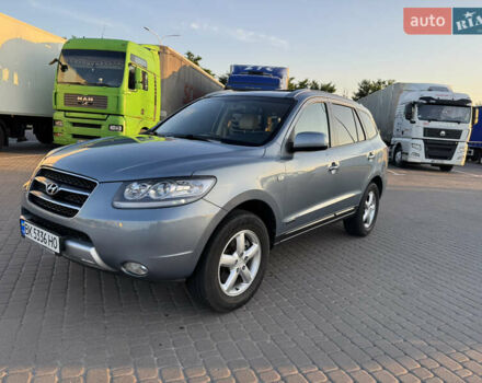 Синий Хендай Санта Фе, объемом двигателя 2.2 л и пробегом 218 тыс. км за 8750 $, фото 1 на Automoto.ua