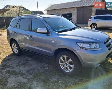 Синий Хендай Санта Фе, объемом двигателя 2.2 л и пробегом 246 тыс. км за 8250 $, фото 1 на Automoto.ua