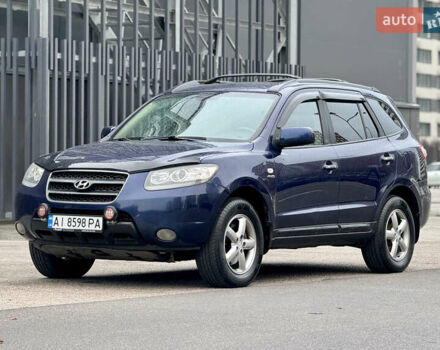 Синий Хендай Санта Фе, объемом двигателя 2.7 л и пробегом 289 тыс. км за 7700 $, фото 12 на Automoto.ua