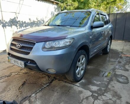 Синий Хендай Санта Фе, объемом двигателя 2.2 л и пробегом 270 тыс. км за 8200 $, фото 1 на Automoto.ua