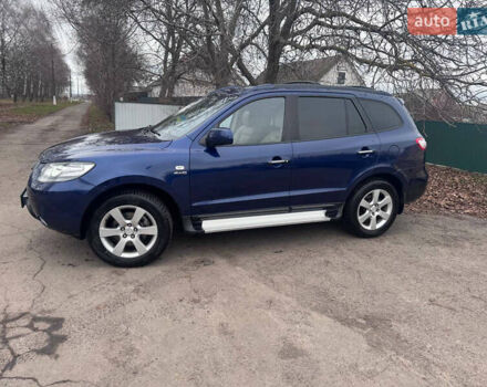 Синий Хендай Санта Фе, объемом двигателя 2.19 л и пробегом 210 тыс. км за 10300 $, фото 8 на Automoto.ua