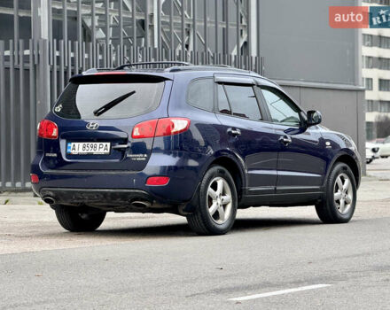 Синий Хендай Санта Фе, объемом двигателя 2.7 л и пробегом 289 тыс. км за 7700 $, фото 1 на Automoto.ua