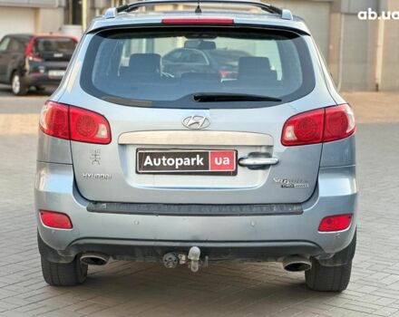Синий Хендай Санта Фе, объемом двигателя 2.2 л и пробегом 280 тыс. км за 8490 $, фото 6 на Automoto.ua