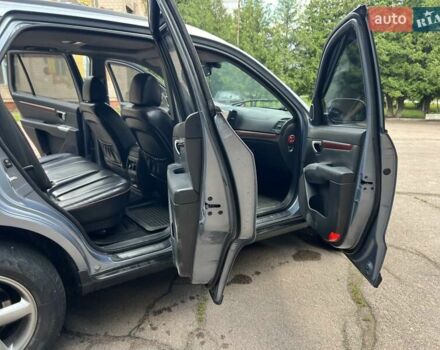 Синий Хендай Санта Фе, объемом двигателя 2.2 л и пробегом 223 тыс. км за 10500 $, фото 14 на Automoto.ua