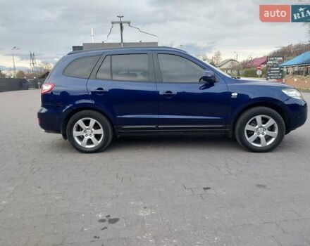 Синий Хендай Санта Фе, объемом двигателя 2.19 л и пробегом 253 тыс. км за 8350 $, фото 6 на Automoto.ua