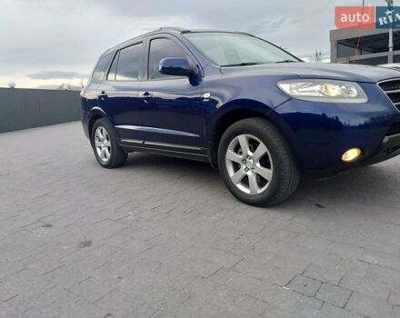 Синий Хендай Санта Фе, объемом двигателя 2.19 л и пробегом 253 тыс. км за 8350 $, фото 5 на Automoto.ua