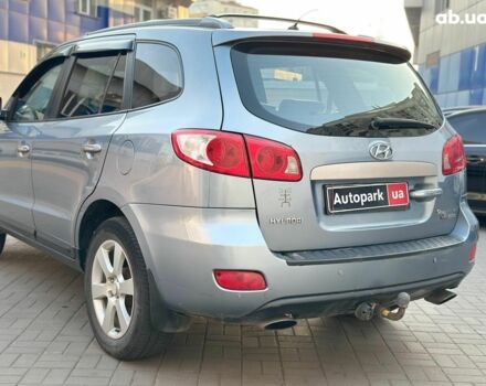 Синий Хендай Санта Фе, объемом двигателя 2.2 л и пробегом 280 тыс. км за 8490 $, фото 7 на Automoto.ua