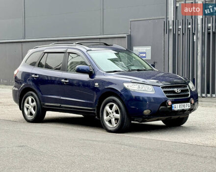 Синий Хендай Санта Фе, объемом двигателя 2.7 л и пробегом 289 тыс. км за 7700 $, фото 5 на Automoto.ua