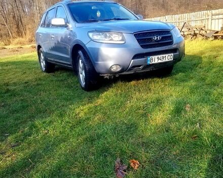 Синий Хендай Санта Фе, объемом двигателя 2.2 л и пробегом 280 тыс. км за 9999 $, фото 5 на Automoto.ua