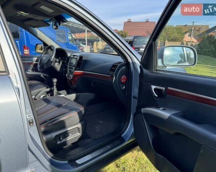 Синий Хендай Санта Фе, объемом двигателя 2.2 л и пробегом 180 тыс. км за 10200 $, фото 17 на Automoto.ua