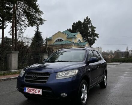 Синий Хендай Санта Фе, объемом двигателя 2.2 л и пробегом 268 тыс. км за 5750 $, фото 1 на Automoto.ua