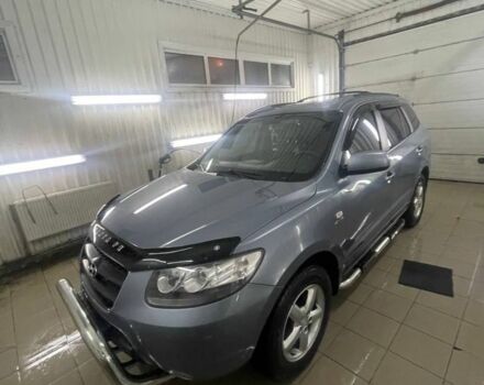 Хендай Санта Фе 2008 в Чернигове на Automoto.ua Синий Хендай Санта Фе, объемом двигателя 2.2 л и пробегом 203 тыс. км за 9200 $, фото 2 на Automoto.ua