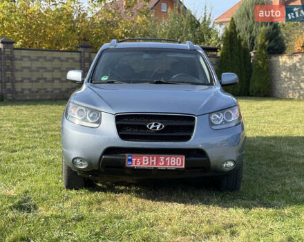 Синий Хендай Санта Фе, объемом двигателя 2.2 л и пробегом 180 тыс. км за 10200 $, фото 1 на Automoto.ua