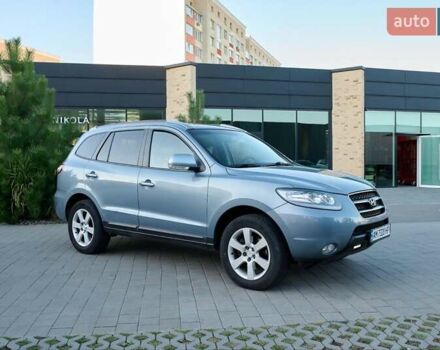 Синий Хендай Санта Фе, объемом двигателя 2.2 л и пробегом 198 тыс. км за 10700 $, фото 4 на Automoto.ua