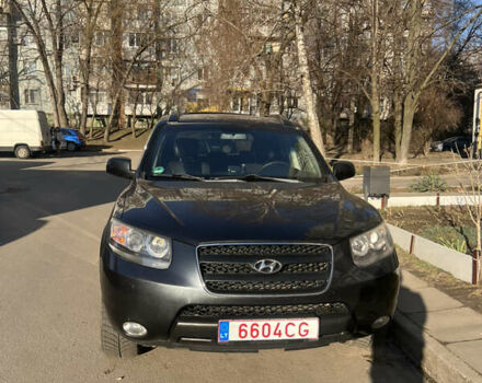 Синий Хендай Санта Фе, объемом двигателя 2.2 л и пробегом 245 тыс. км за 7200 $, фото 1 на Automoto.ua