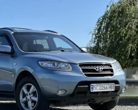 Синий Хендай Санта Фе, объемом двигателя 2.19 л и пробегом 330 тыс. км за 9500 $, фото 1 на Automoto.ua