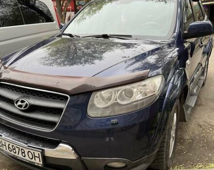 Синий Хендай Санта Фе, объемом двигателя 2.2 л и пробегом 208 тыс. км за 11500 $, фото 1 на Automoto.ua